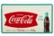 Drink Coca Cola Horizontal Sign With Fishtail
