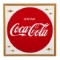 Drink Coca Cola Square Bubble Sign
