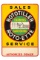 Rototiller Roto-Ette Sales & Service Sign