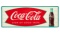 Coca Cola Sign Of Good Taste Horizontal Sign