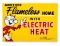 Reddy Kilowatt Flameless Home Electric Heat Sign