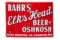 Rahr's Elk's Head Beer Curved Sign