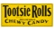 Tootsie Rolls Delicious Chewy Candy Sign