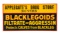 Blacklegoids Applegate's Drug Store Sign