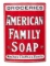 American Family Soap Curved Sign