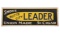 Smoke Leader Union Made 5 Cent Cigar Banner