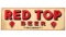 Red Top Beer Horizontal Sign
