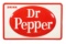 Drink Dr Pepper Horizontal Sign