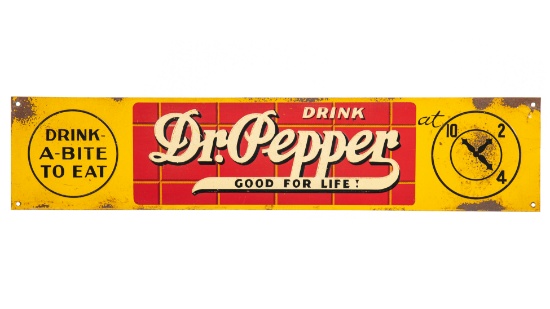 Drink Dr. Pepper Horizontal Sign