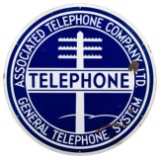 Associated Telephone Company Sign