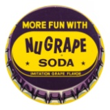 Nu grape Soda Bottle Cap Sign