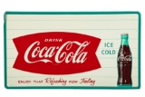 Drink Coca Cola Horizontal Sign With Fishtail