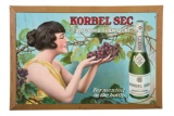 Korbel Sec California Champagne Sign