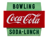 Coca Cola Bowling & Soda Sign