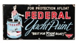 Federal Yacht Paint Horizontal Sign