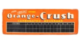 Orange Crush Horizontal Scoreboard Sign