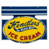Hendlers Ice Cream Hanging Sign
