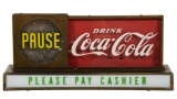 Drink Coca Cola Pause Lighted Counter Display