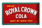 Royal Crown Cola Flange Sign