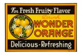 Wonder Orange Delicious-Refreshing Easel Back Sign