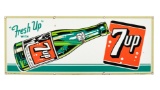 Fresh Up With 7up Horizontal Sign