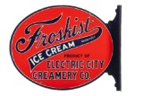 Froskist Ice Cream Flange Sign