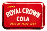 Royal Crown Cola Best By Taste-Test Flange Sign