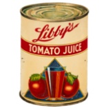 Libby's Tomato Juice Die Cut Sign