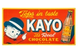 Kayo Chocolate Flavored Drink Horizontal Sign