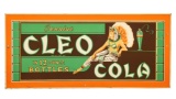 Cleo Cola Horizontal Sign