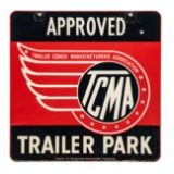 Approved Trailer Park Hanging Sign