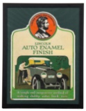 Early Lincoln Auto Enamel Finish Sign