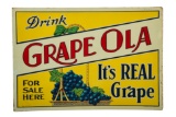 Drink Grape Ola Sign