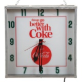 Things Go Better With Coke Clock