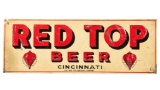 Red Top Beer Horizontal Sign