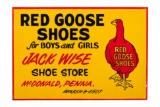 Red Goose Shoes Jack Wise Sign