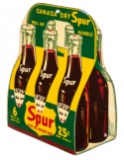 Canada Dry Spur Die cut Six Pack Sign