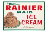 Rainier Made Ice Cream Sign