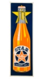 Star Bottling Work Vertical Sign With Bottle Sign