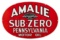 Amalie Sub-zero Motor Oil Oval Sign