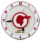 Pontiac Embossed Lighted Clock