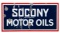 Socony Motor Oil Horizontal Sign