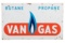 Van Gas Propane & Butane Sign