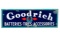 Goodrich Batteries Tires Accessories Sign