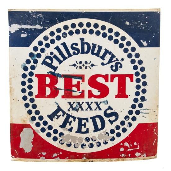 Pillsbury's Best Feeds Sign