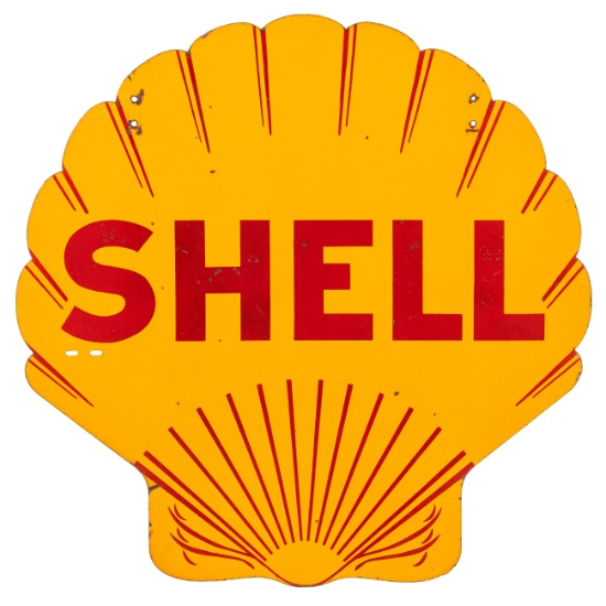 Shell Pecten Sign