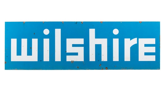 Wilshire Oil Sign