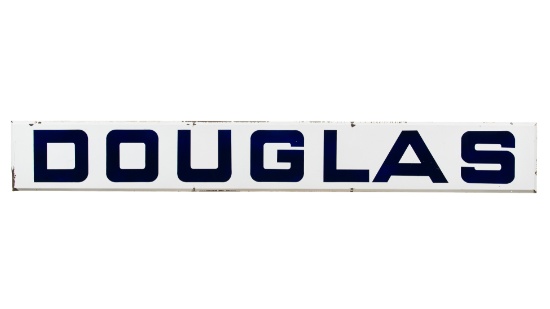 Douglas Horizontal Sign