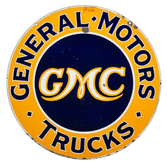 Gmc General Motor Trucks Sign