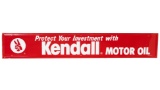 Kendall Motor Oil Horizontal Sign